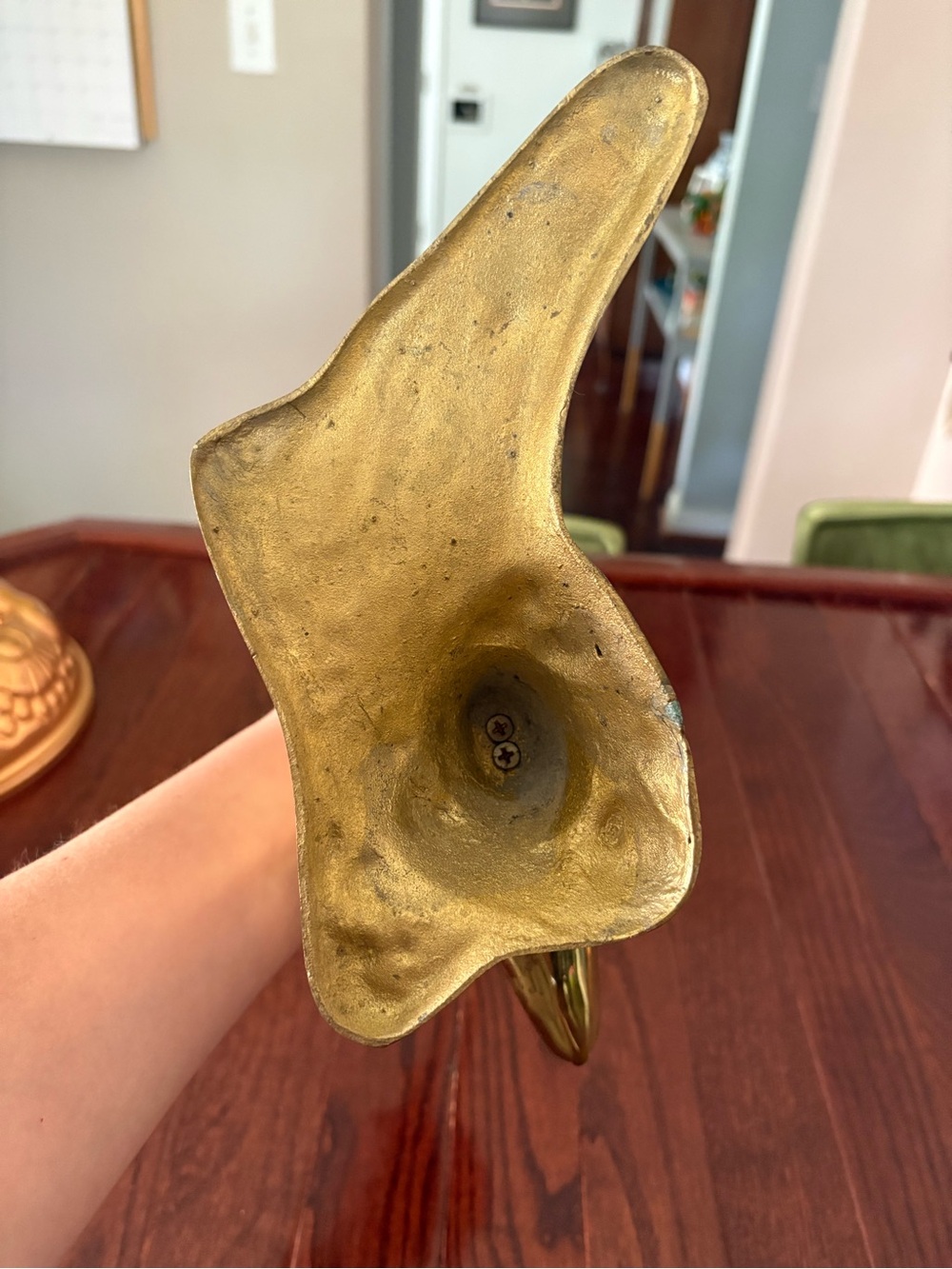 Vintage Brass MCM Dolphins - Picture 3 of 3